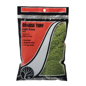 Woodland Scenics T63 Light Green Coarse Turf