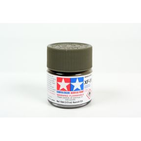 Tamiya XF-51 Khaki Drab Acrylic Paint 10ml