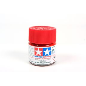 Tamiya XF-7 Flat Red Acrylic Paint 10ml