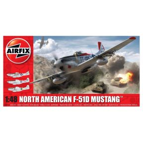Airfix A05136 North American F51D Mustang Plastic Kit