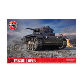 Airfix A1378 Panzer III Ausf J Plastic Kit