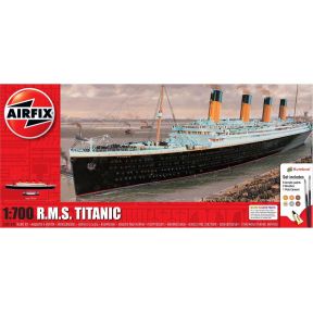 Airfix A50164A RMS Titanic Plastic Kit Gift Set