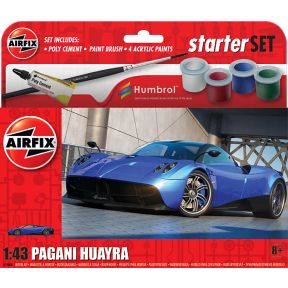 Airfix A55008 Pagani Huayra Plastic Kit Starter Set
