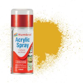 Humbrol AD6016 No.16 Gold Metallic Acrylic Spray Paint