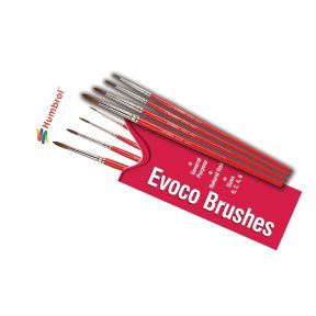Humbrol AG4150 Evoco Brush Pack 0, 2, 4 And 6