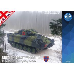 Adventures In Plastic AIP15001 Warrior Armoured Infantry Fighting Vehicle British Army Plastic Kit