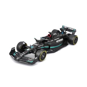 Bburago 18-28037R 2023 Mercedes-Benz W14 With George Russell Figure