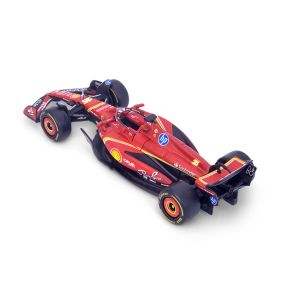 Bburago 18-36844L Ferrari SF-24 No.16 Charles Leclerc 2024 Formula 1 Season
