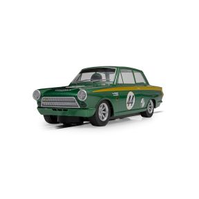 Scalextric C4540 Ford Lotus Cortina Goodwood 2023 Andrew Jordan + David Dickenson