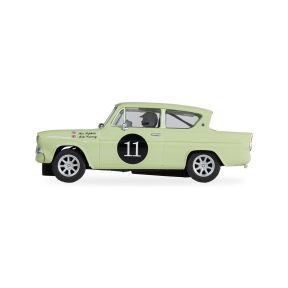 Scalextric C4617 Ford Anglia 105e Theo Paphitis