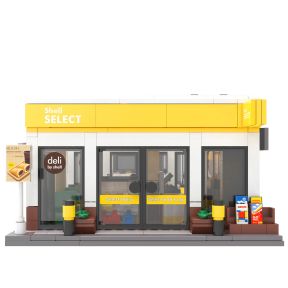 CaDA C66027W Shell Select Shop Plastic Brick Kit