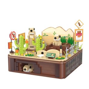 CaDA C71008W Kinetic Prairie Dogs Plastic Brick Kit