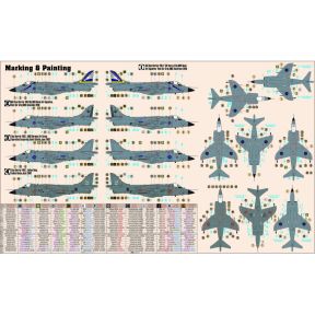 MisterCraft D-101 Harrier FRS1 50 Years 800 NAS Plastic Kit