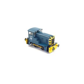 Gaugemaster GM4240402 OO Gauge Class 02 Shunter 02005 BR Blue With Yellow Bufferbeam
