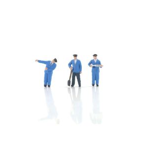 Gaugemater GM971 OO Gauge Figures On The Footplate Set B Pack Of 3