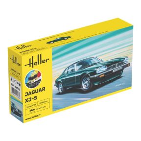 Heller 56183 Jaguar XJS Plastic Kit Starter Set