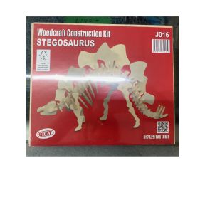 Quay J016 Stegosaurus Woodcraft Construction Kits