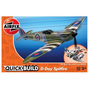 Airfix J6045 Quickbuild Supermarine Spitfire D-Day Stripes