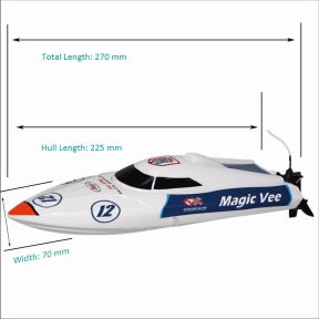 Magic Vee Racing Boat