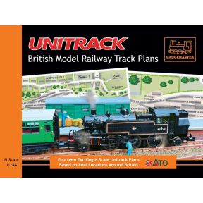 Kato KUNIBOOK N Gauge Unitrack British Model Railway Track Plans Book