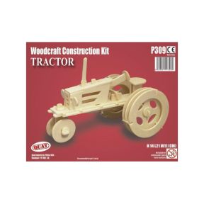 Quay P309 Tractor Woodcraft Construction Kit