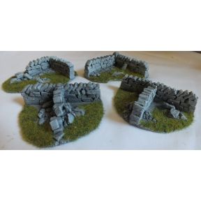 Javis PW1CORN OO Gauge Roadside Dry Stone Walling Corners I piece Supplied