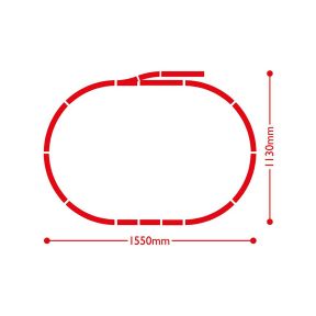 Hornby R1289 OO Gauge BR High Speed Train Set