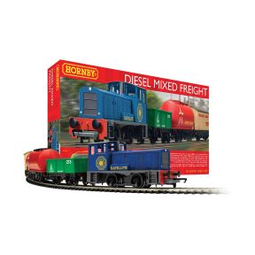 Hornby R1292 OO Gauge Diesel Mixed Freight Train Set