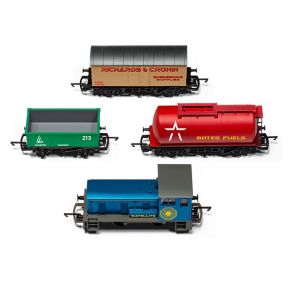 Hornby R1292 OO Gauge Diesel Mixed Freight Train Set