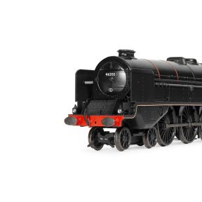 Hornby R30135 OO Gauge LMS Princess Royal The Turbomotive 4-6-2 46202 BR Black Early Crest