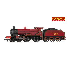 Hornby R30377 OO Gauge Train Pack LMS 4P 4-4-0 Compound 1009 And Two Clerestory Coaches