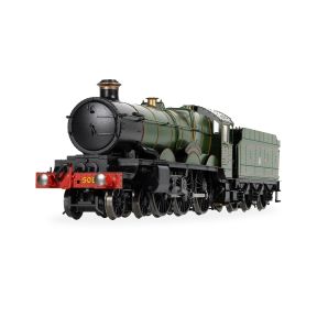 Hornby R30402 OO Gauge GW Castle 4-6-0 5081 'Lockheed Hudson' GW Green