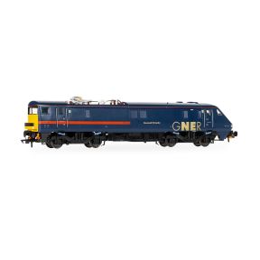 Hornby R30424 OO Gauge Class 91 91124 'Reverend W Awdry' GNER