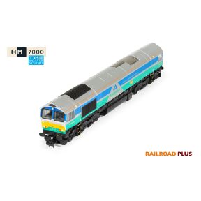 Hornby R30428TXS OO Gauge RailRoad Plus Class 66 66711 'Sence' GBRf Aggregate TXS Sound Fitted