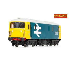 Hornby R30431 OO Gauge RailRoad BR Class 73 73132 BR Large Logo Blue