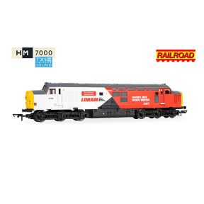 Hornby R30436TXS OO Gauge RailRoad Class 37 37418 'An Comunn Gaidhealach' Loram TXS Sound Fitted