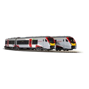 Hornby R3964A OO Gauge Class 755/4 Flirt 4 Car Unit 755406 Greater Anglia