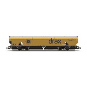 Hornby R60322 OO Gauge IIA-D Bogie Hopper Wagon Drax Biomass Gold 50th Anniversary Livery