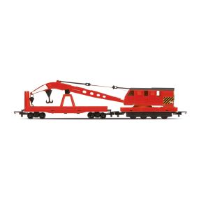 Hornby R6881 OO Gauge Breakdown Crane Red