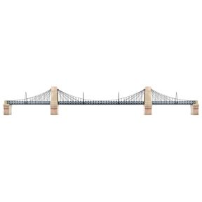 Hornby R8008 OO Gauge Grand Suspension Bridge