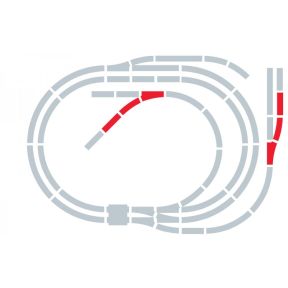Hornby R8226 OO Gauge Track Extension Pack F