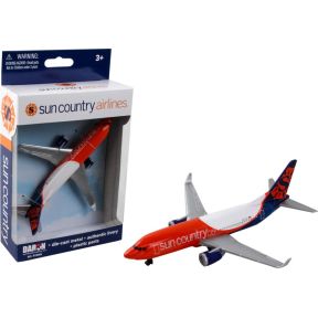 Daron RT2564 Boeing 737 Sun Country Airlines Diecast Model