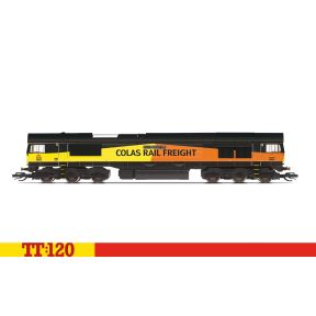 Hornby TT3019TXS TT Gauge Class 66 66850 'David Maidment OBE' Colas Rail TXS Sound Fitted