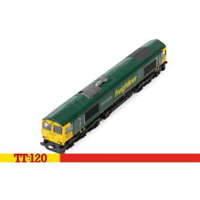 Hornby TT3031 TT Gauge Class 66 66619 'Derek W Johnson MBE' Freightliner