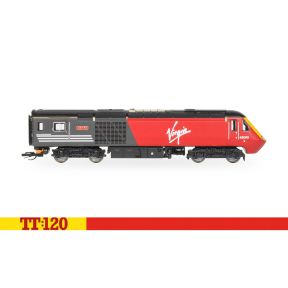 Hornby TT3048 TT Gauge Class 43 HST Power Cars 43097 And 43093 'Lady In Red' Virgin