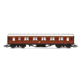 Hornby TT4007 TT Gauge LMS 57ft Period III Corridor First Coach 1062 LMS Maroon