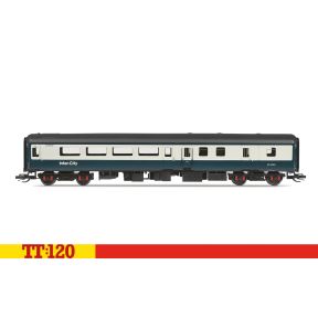 Hornby TT4013 TT Gauge BR MK2E Brake Second Open Coach BSO BR Blue And Grey 9504