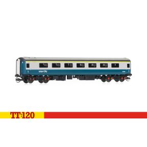 Hornby TT4018 TT Gauge BR Mk2F First Open Coach Blue And Grey M3374
