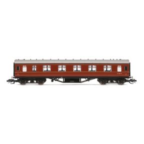 Hornby TT4032 TT Gauge LMS 57ft Period III Corridor First Coach M1040M BR Maroon