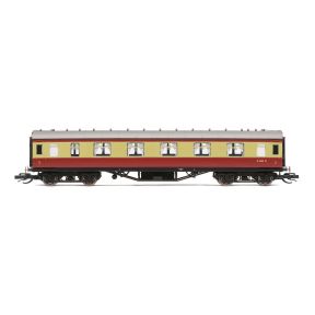 Hornby TT4036 TT Gauge LMS 57ft Period III Corridor First Coach M1063M BR Crimson & Cream